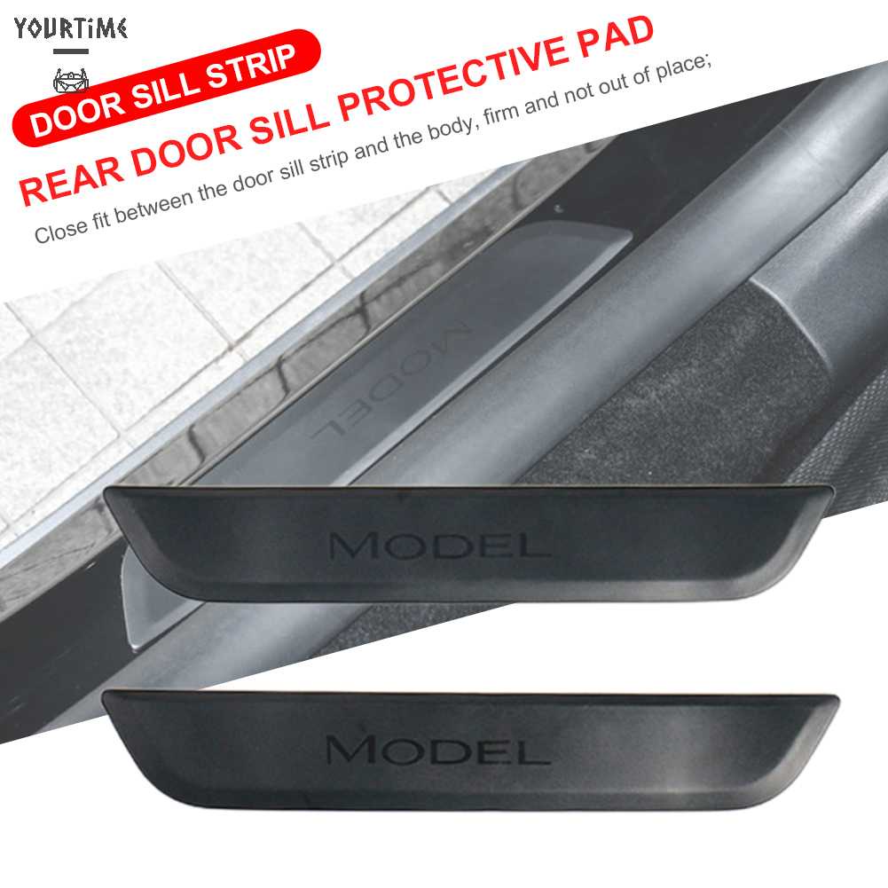 Tấm Chắn Bảo Vệ Cửa Xe Hơi Chống Va Chạm Chống Trầy Tiện Dụng Cho Tesla Model Y