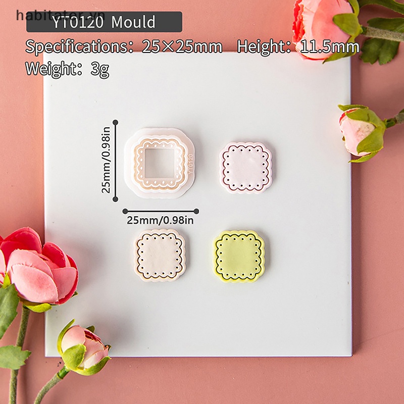 Khuôn Cắt Đất Sét Polymer Thiết Kế Hình Học VN