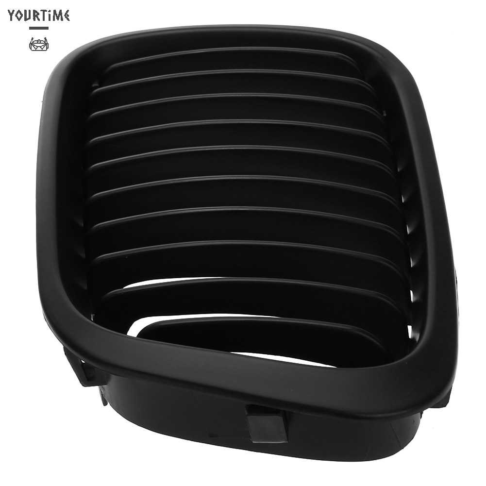 2 MiếNg LướI TảN NhiệT MàU Đen NháM GắN Mui Xe BMW E46 98-01 318i 320i