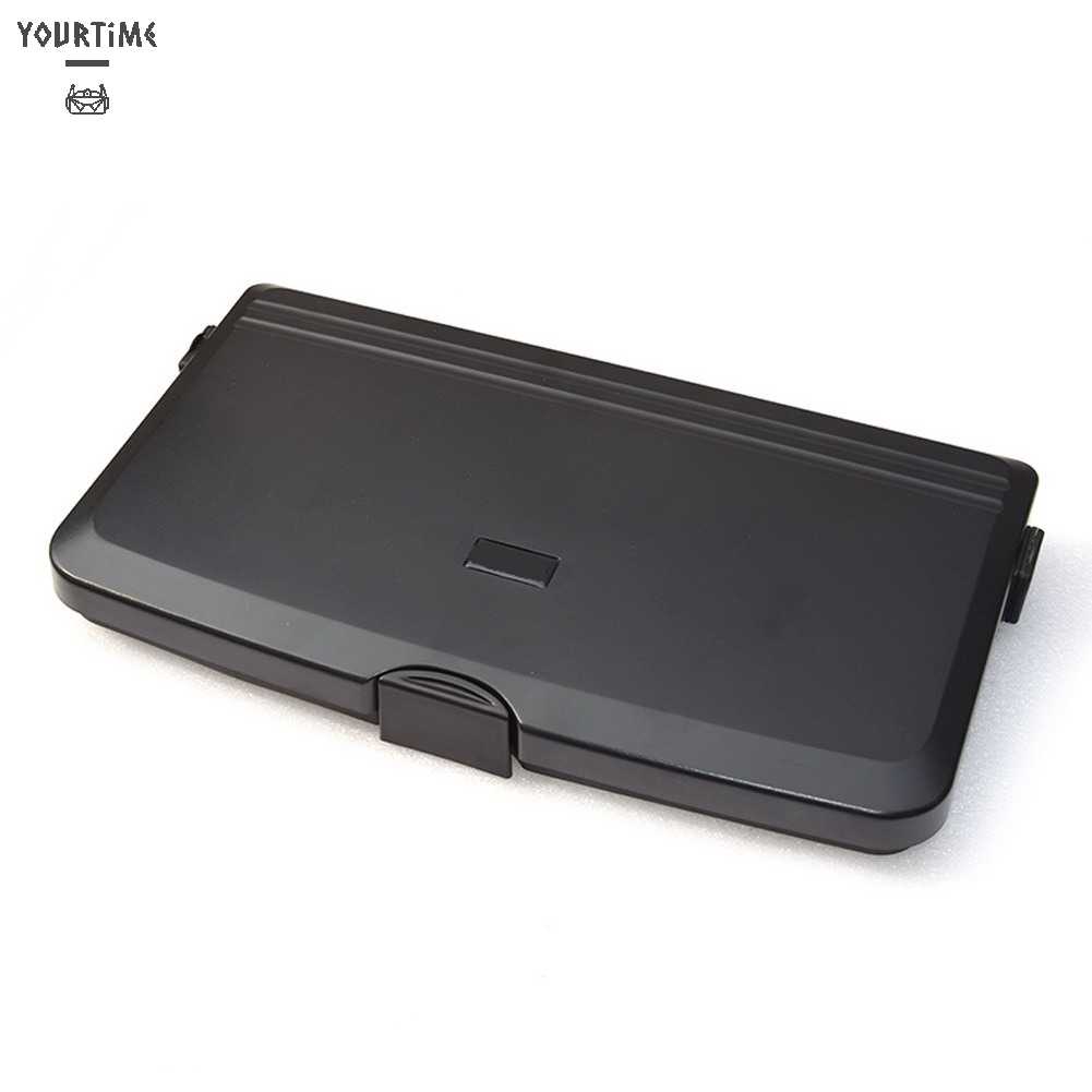 Khay Đựng Thức Ăn / Nước Uống Màu Đen Có Thể Gấp Gọn Tiện Dụng Cho Xe Hơi