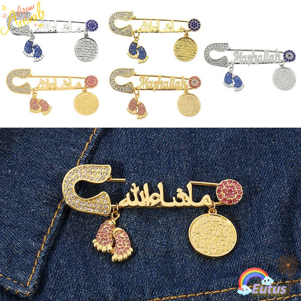 Ghim Cài Áo Chữ Allah Thổ Nhĩ Kỳ Độc Đáo