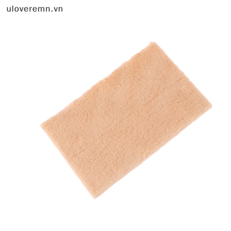 Thảm Lông Lót Sàn Hình Chữ Nhật Trang Trí Nội Thất Phòng Khách Búp Bê