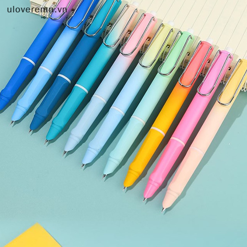 Bút Máy Bấm Ngòi 0.38mm Đa Năng Tiện Dụng Cho Văn Phòng / Trường Học