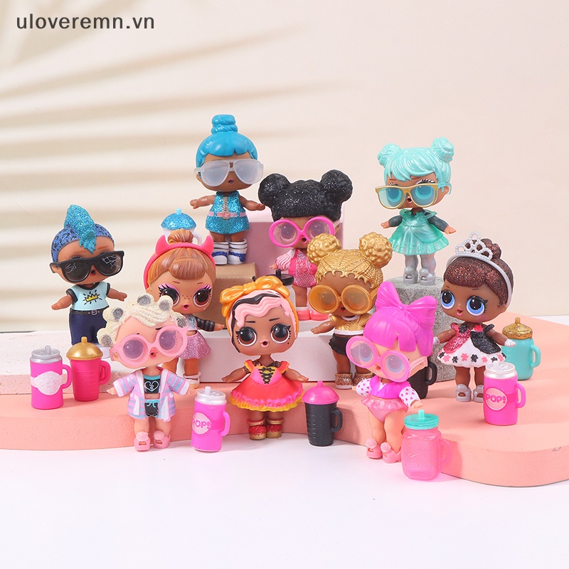 1 Búp Bê Hình Mèo Đeo Túi Ngọc Trai Dễ Thương