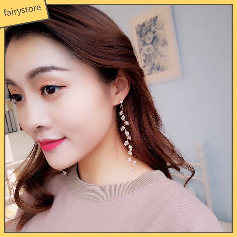 Bông Tai Hình Chùm Nho Đính Đá Thời Trang Dành Cho Nữ