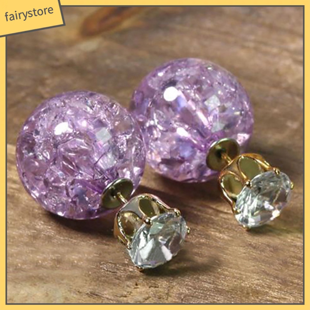 Khuyên Tai Đính Hạt Ngọc Trai Nhân Tạo Thời Trang Cho Nữ