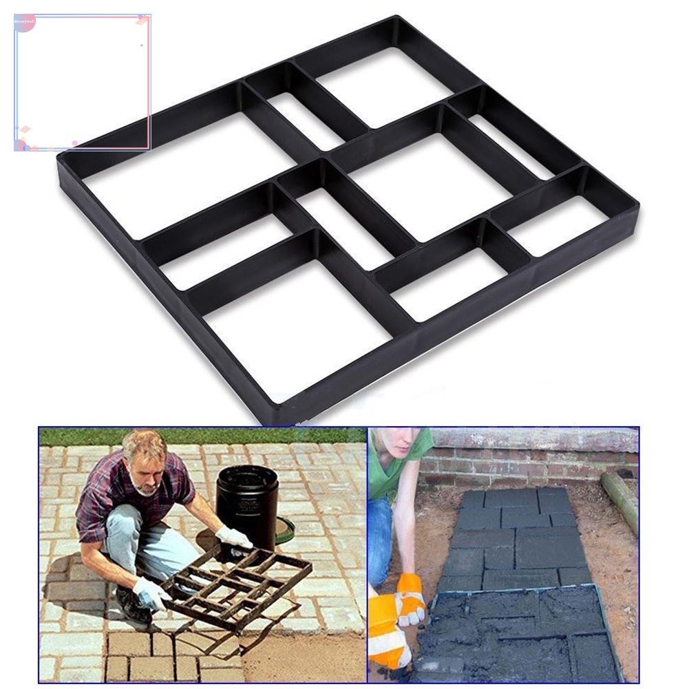 Khuôn Đổ Xi Măng Làm Lối Đi Sân Vườn Kích Thước 45cmx40cm