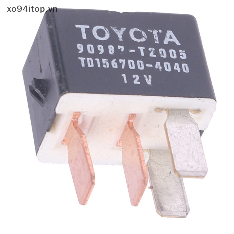 1 Rơ Le Ô Tô 4Pin SPDT Chống Thấm Nước 12V