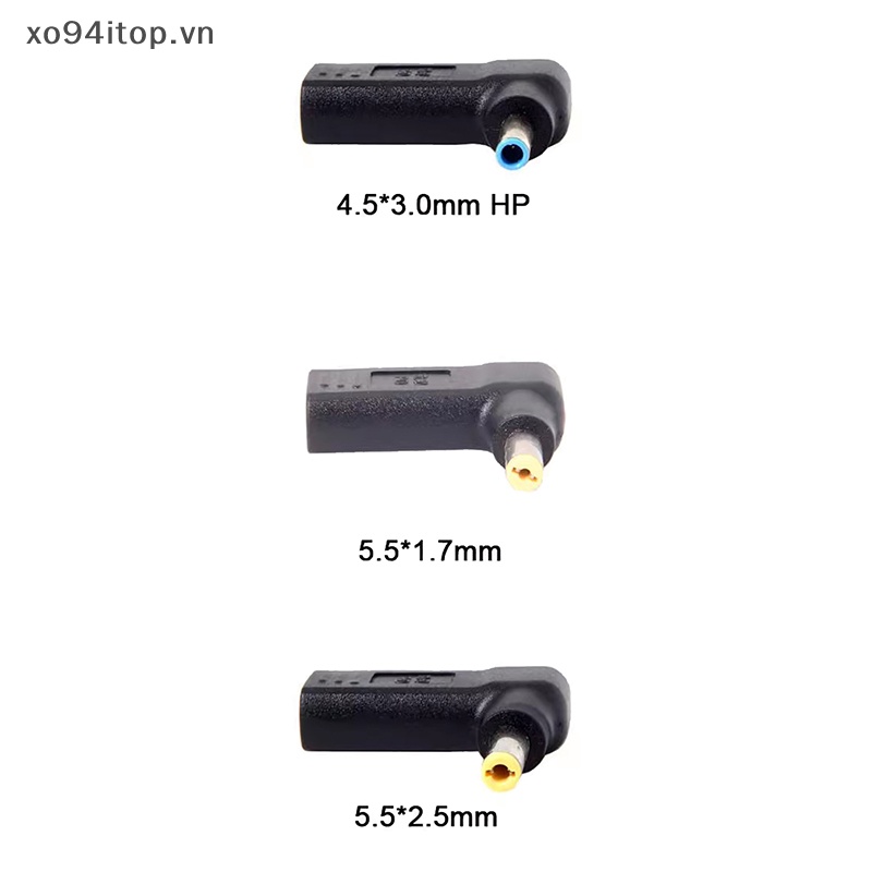 Đầu Nối Chuyển Đổi Nguồn Điện 100W USB Type C Sang Dc Cho Laptop