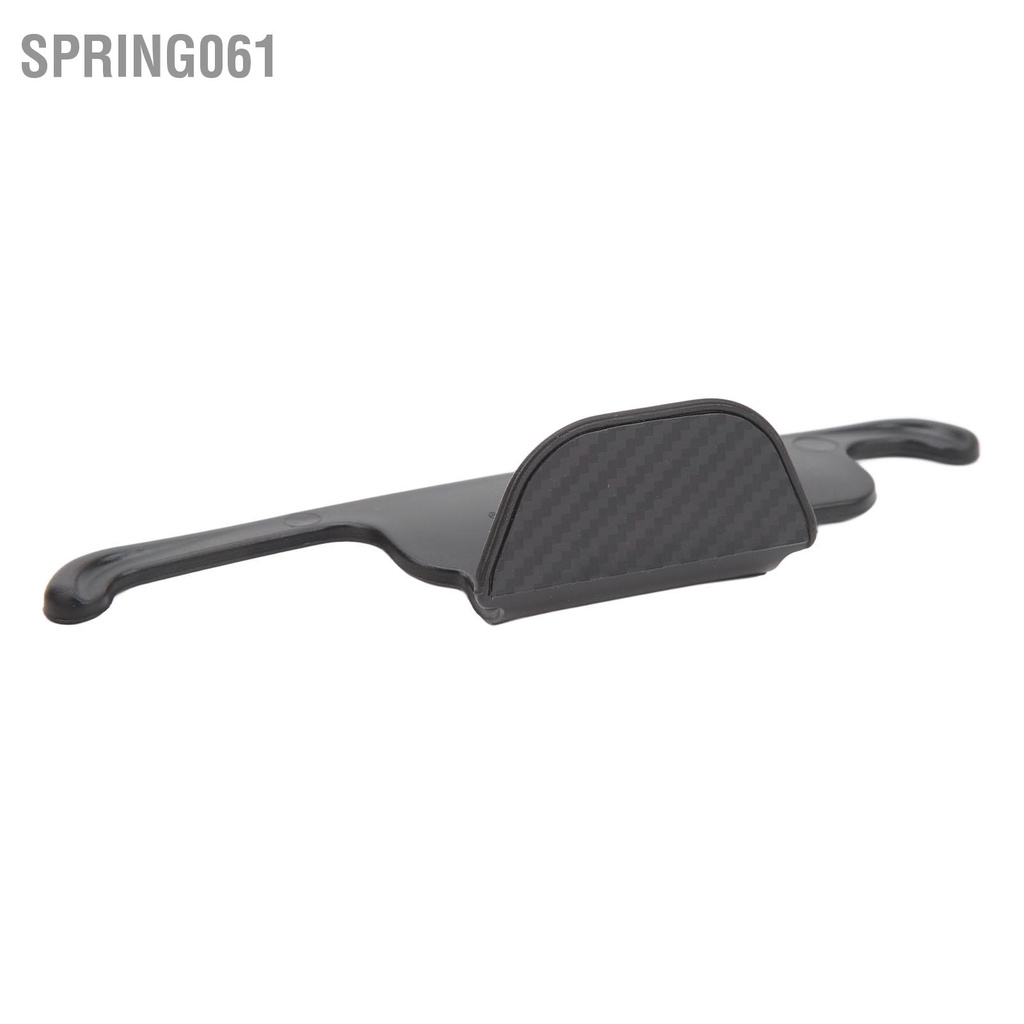 Spring061 2 Chiếc Ghế Tựa Đầu Móc Sợi Carbon ABS Xe Lưu Trữ Gối Treo Thay Thế Cho Mẫu Tesla Model 3 Y