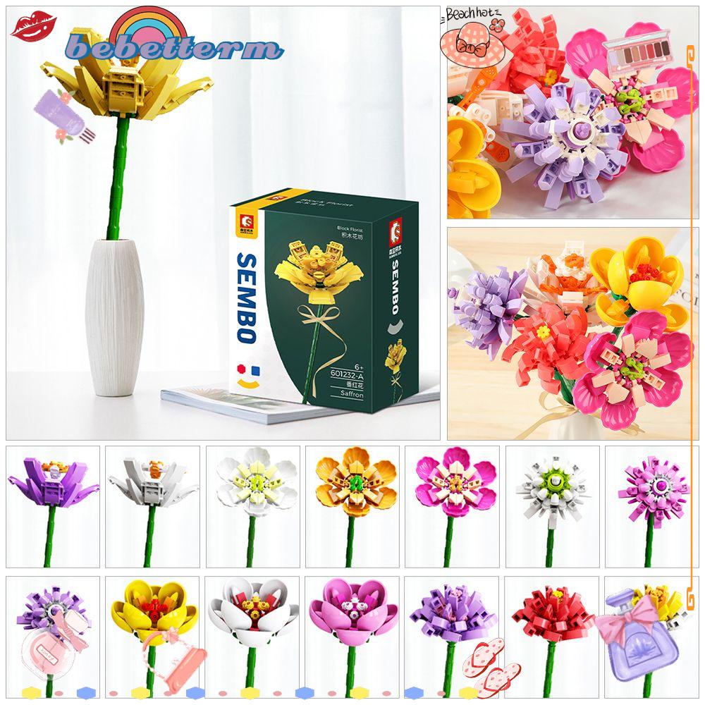 Đồ Chơi Lắp Ráp Hình Hoa Hồng Ba Chiều DIY