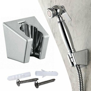 【FOR SALE】Head Chrome-Plated Wall-Mount Bracket Adjustable Bathroom Shower Phone Holder