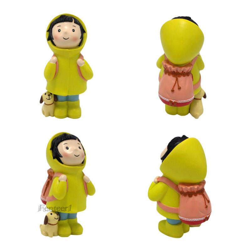 [Fenteer1] Tượng Resin Điêu Khắc Trang Trí Phòng Khách / Ba Lô / Kệ S