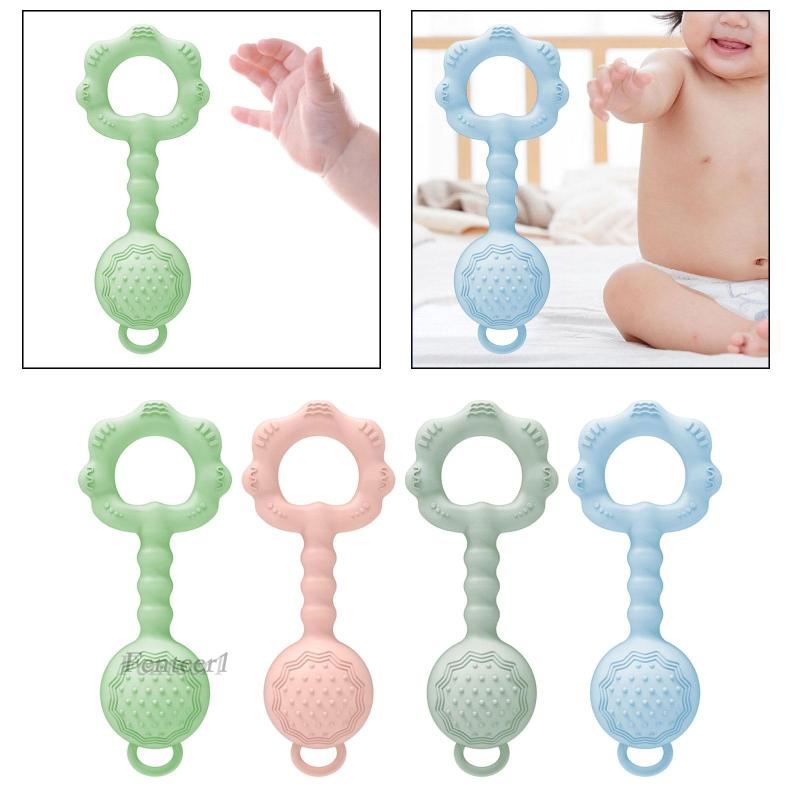 [Fenteer1] Lục Lạc Đồ Chơi Ngậm Mọc Răng Có Âm Thanh Kết Cấu Cho Bé Sơ Sinh