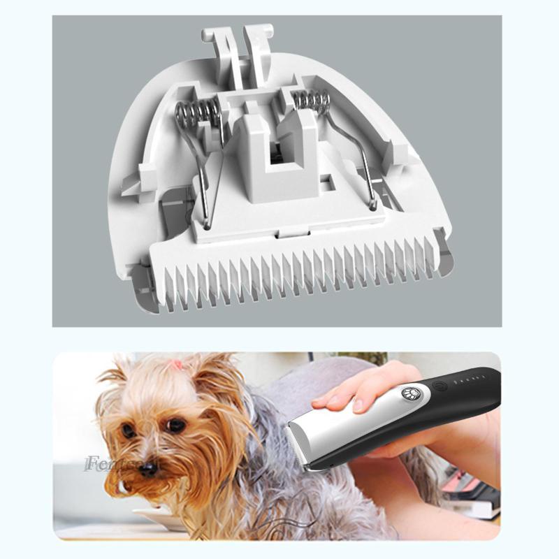 [Fenteer1] Bộ Tông Đơ Tỉa Lông Thú Cưng Di Động Có Thể Sạc Lại