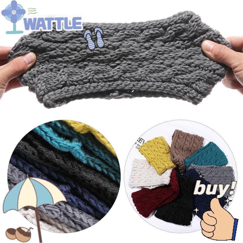 Băng Đô Dệt Kim Mềm Mại Giữ Ấm Tai Thời Trang Mùa Đông