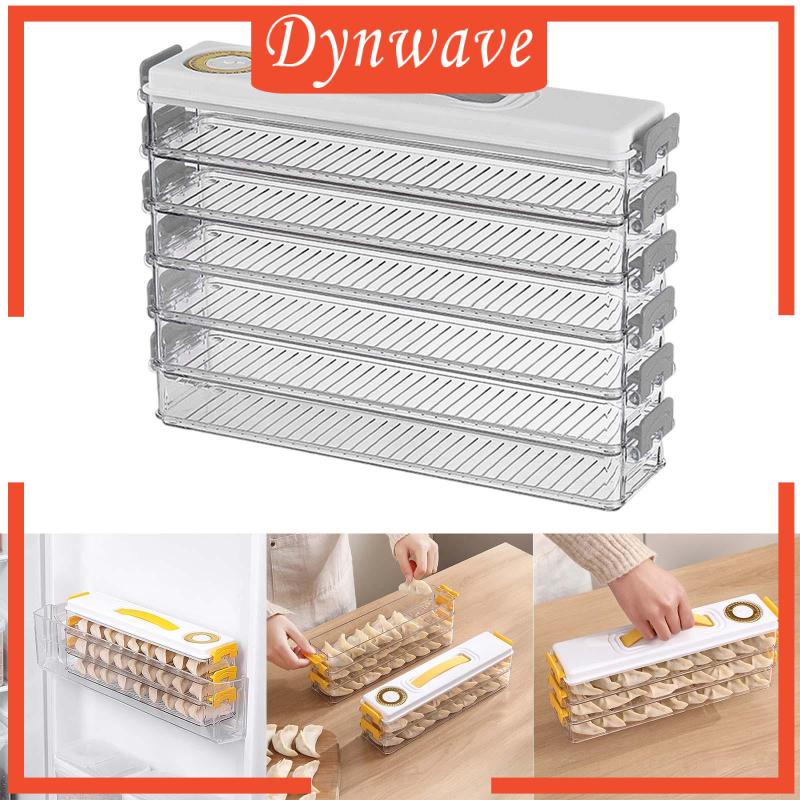 Hộp Đựng Bánh Xếp Nhiều Tầng Để Tủ Lạnh Tiện Dụng Ốp