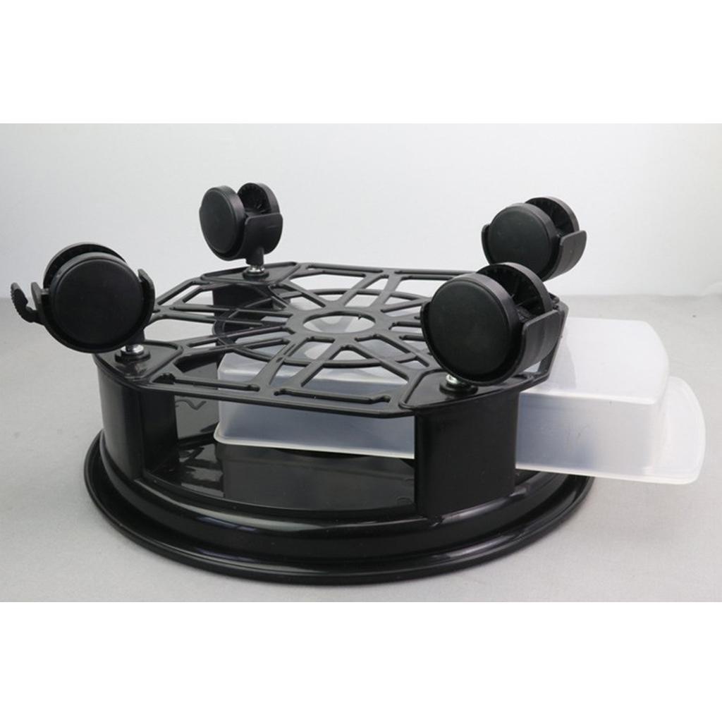 Chậu Trồng Cây Có Bánh Xe Đẩy Kích Thước 24cm Tiện Lợi Dễ Sử Dụng