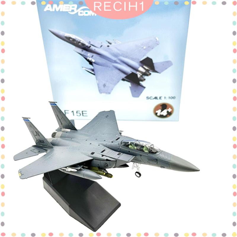 Đồ trang trí Máy Bay Chiến Đấu Đồ Chơi Tỉ Lệ 1 / 100 F15E