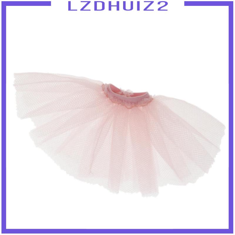 [Lzdhuiz] Váy Dự Tiệc Búp Bê Màu Trắng