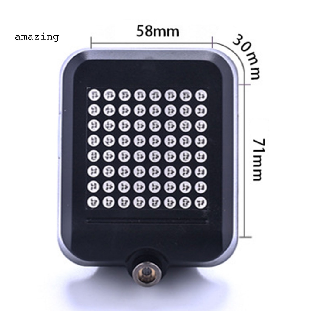 Đèn Đuôi Xe Đạp Cảm Ứng Thông Minh Sạc USB