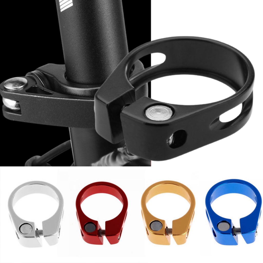 Kẹp Cố Định Yên Xe Đạp Bằng Hợp Kim Nhôm Chống Mòn Tháo Gỡ Nhanh Tiện Dụng
