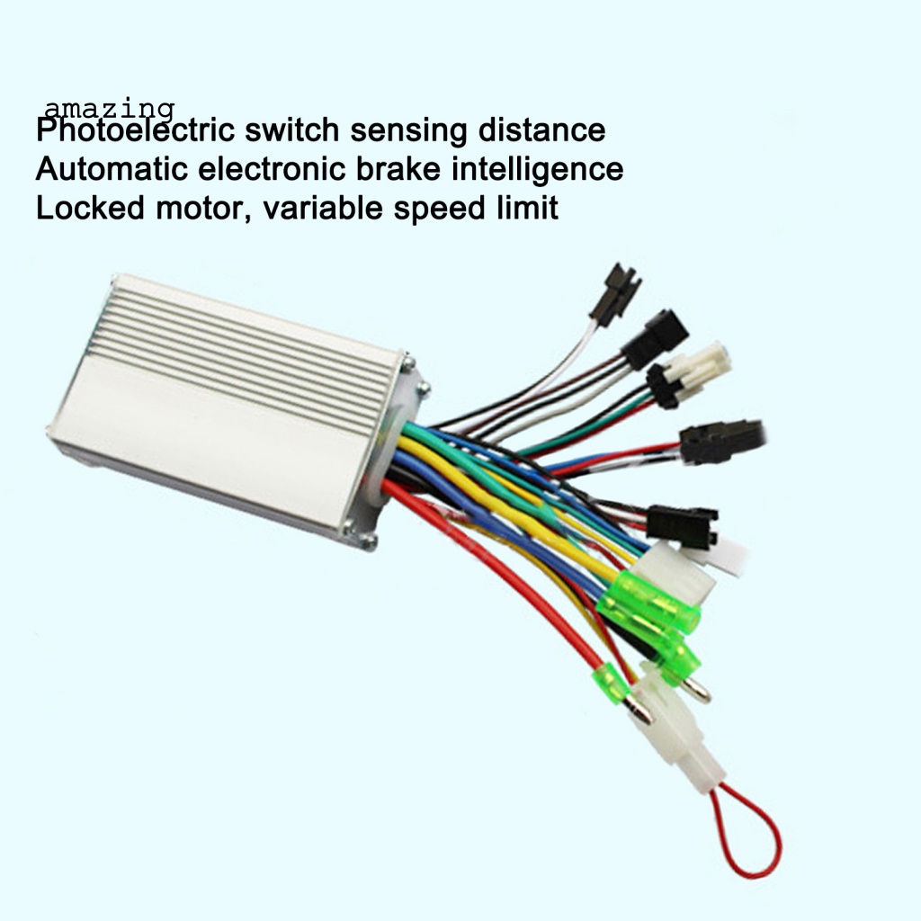 Bộ Điều Khiển Pin Hai Chế Độ Không Chổi Than Dành Cho Xe Đạp Điện Ebike