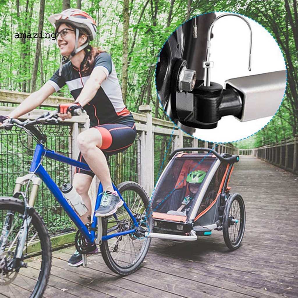 1 Bộ Cặp Khớp Nối Xe Đạp Màu Đen Độ Bền Cao Chống Mài Mòn