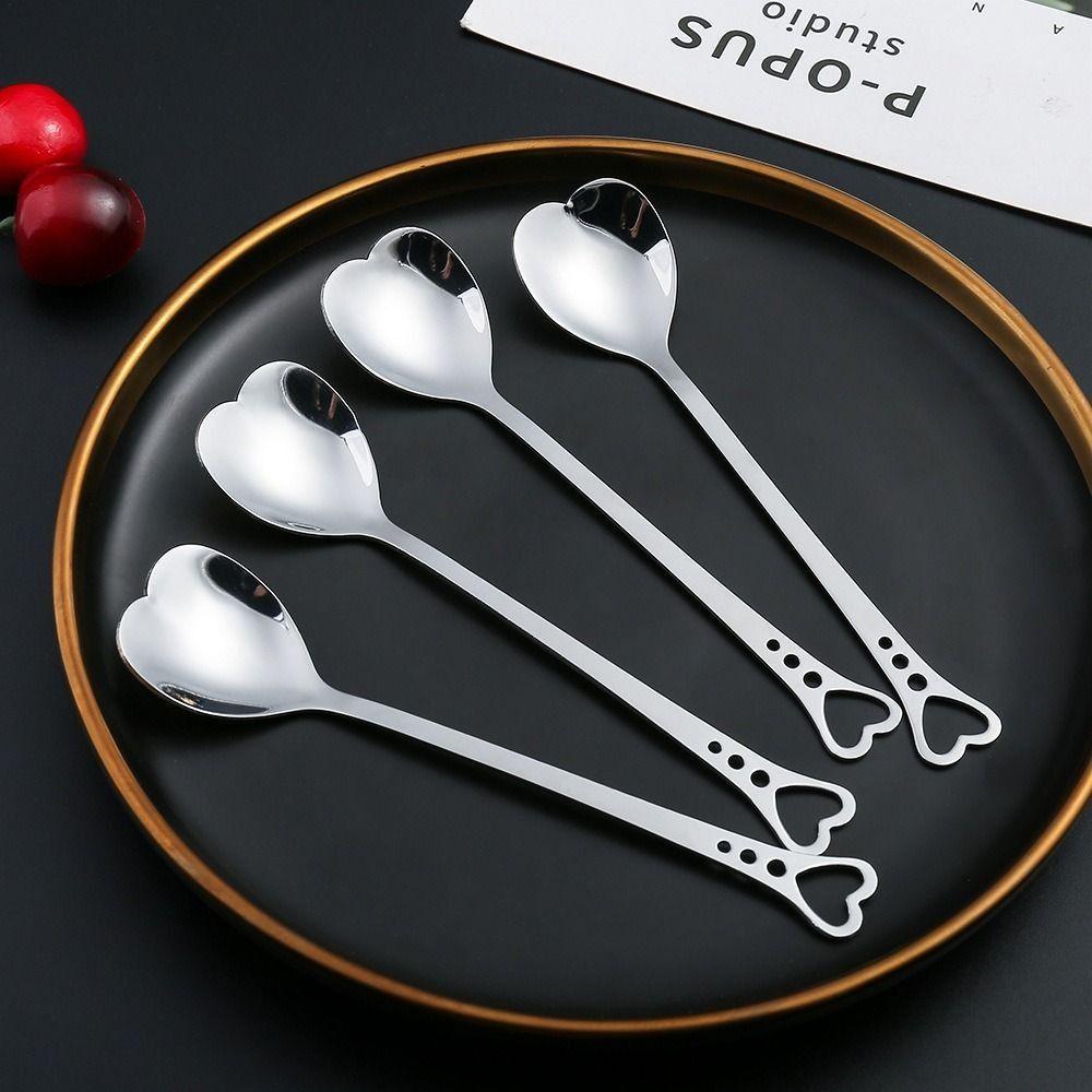 Muỗng Cà Phê Bằng Inox Họa Tiết Hoạt Hình Dễ Thương