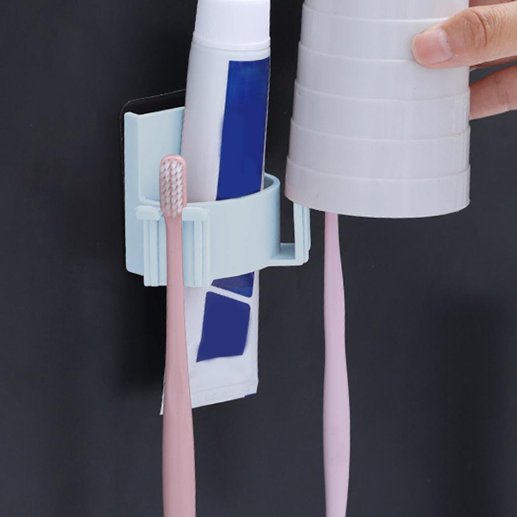 Giá Đỡ Bàn Chải Đánh Răng / Cốc Sắp Xếp Gọn Gàng Gắn Tường Không