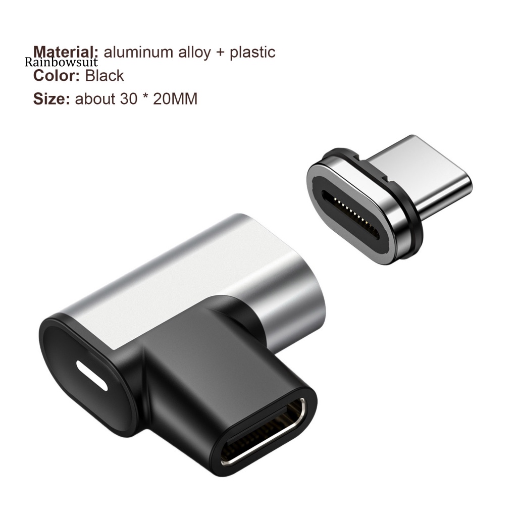 Đầu Chuyển Đổi Từ Tính 24 Pin USB3.1 Type-C Cho Macbook