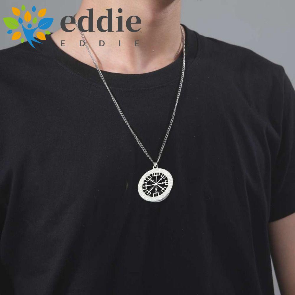 Vòng cổ Mặt La Bàn 26Eddie Thiết Kế Đơn Giản Độc Đáo Thời Trang Cho Nam