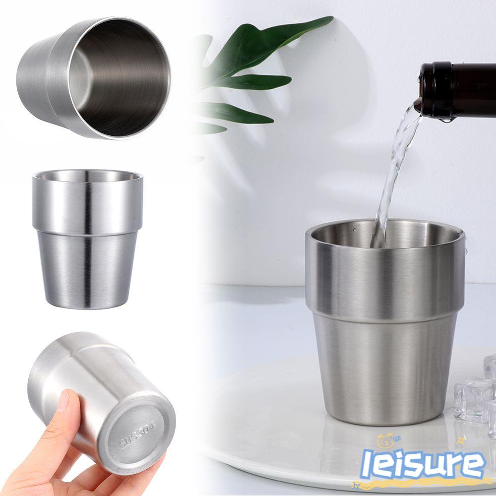 Cốc Uống Bia / Trà / Cà Phê Hai Lớp Treo Tường Nhỏ Gọn Tiện Lợi