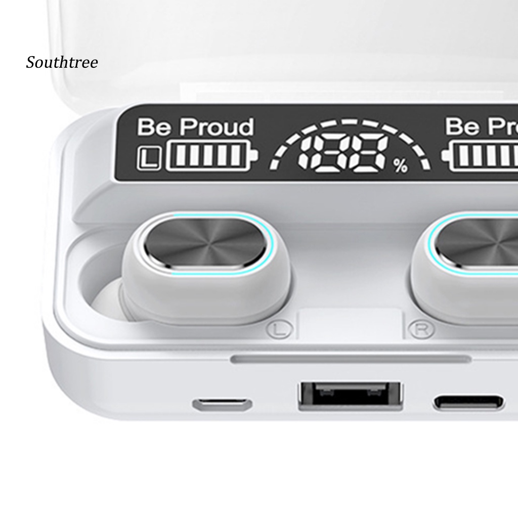 Tai Nghe Nhét Trong Không Dây Bluetooth 5.1 Cổng Micro USB / Type-C Giảm Tiếng Ồn Thông Dụng