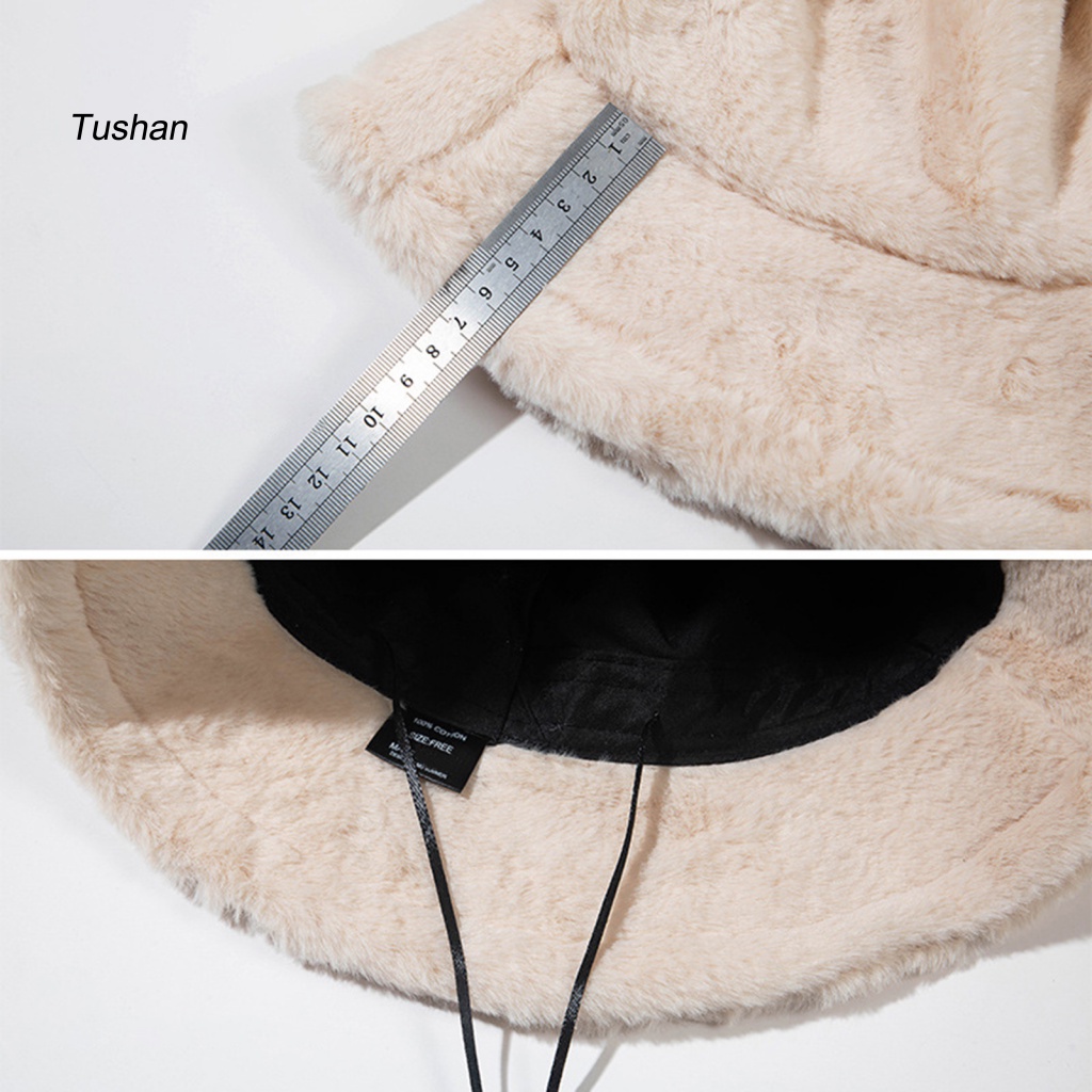 Nón Tai Bèo Phủ Lông Dày Dặn Chống Lạnh Màu Trơn Thu Hút Dành Cho Nam Và Nữ