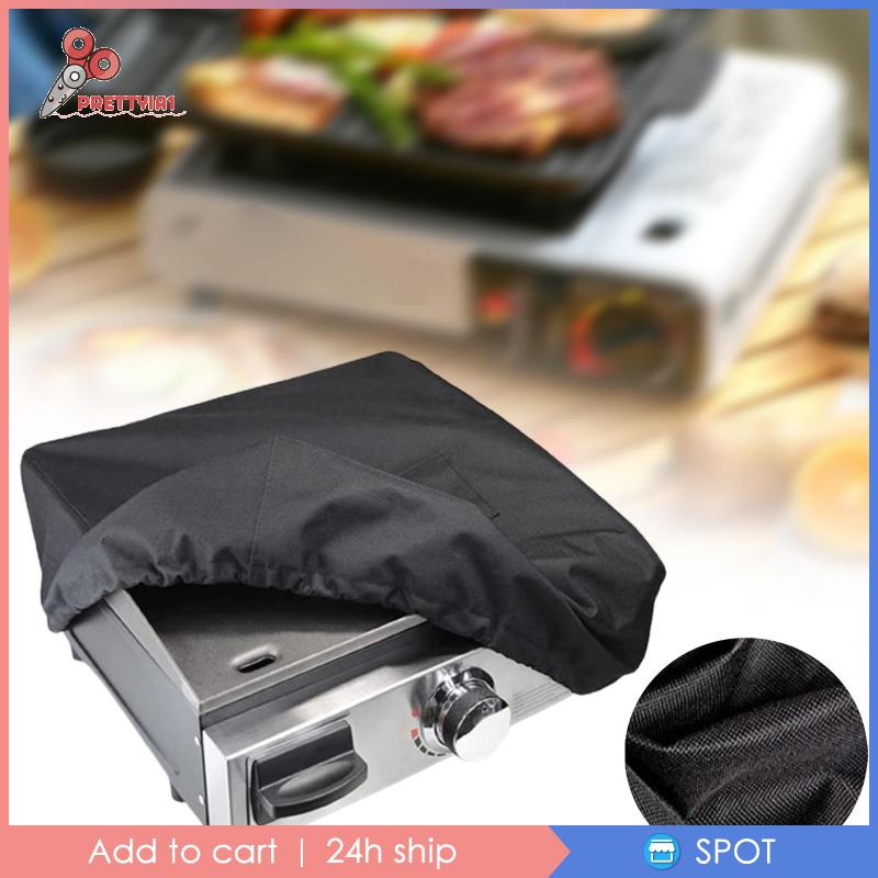 [Prettyia1] Vỏ Bọc Lò Nướng Di Động 17inch Chống Nước Không Có Mũ Trùm Đầu Cho Bàn Làm Việc