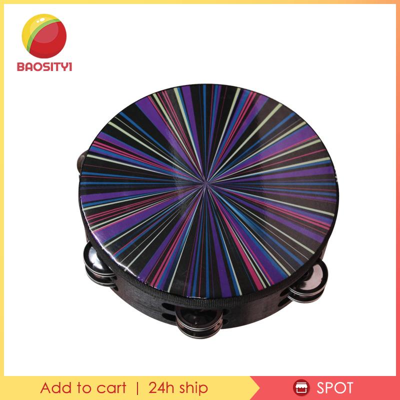Trống Tambourine Cầm Tay [Baosity1] Dành Cho Trẻ Em Và Người Lớn