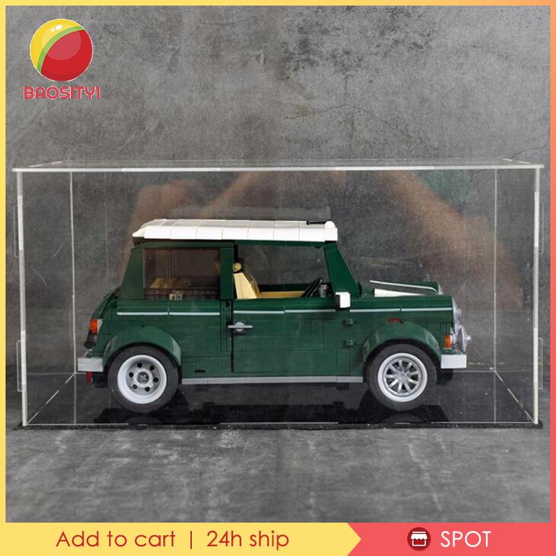[Baosity1] Ốp Acrylic Chống Bụi Trưng Bày Mô Hình Đồ Chơi 50cmx25cmx15cm