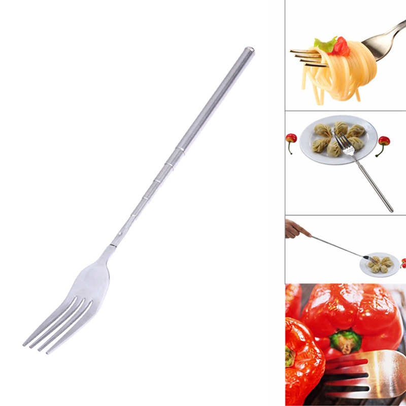 1 Nĩa Gỗ Nấu Ăn Có Tay Cầm Bằng Gỗ Nhiều Màu Tiện Dụng Mang Theo Du Lịch Cắm Trại