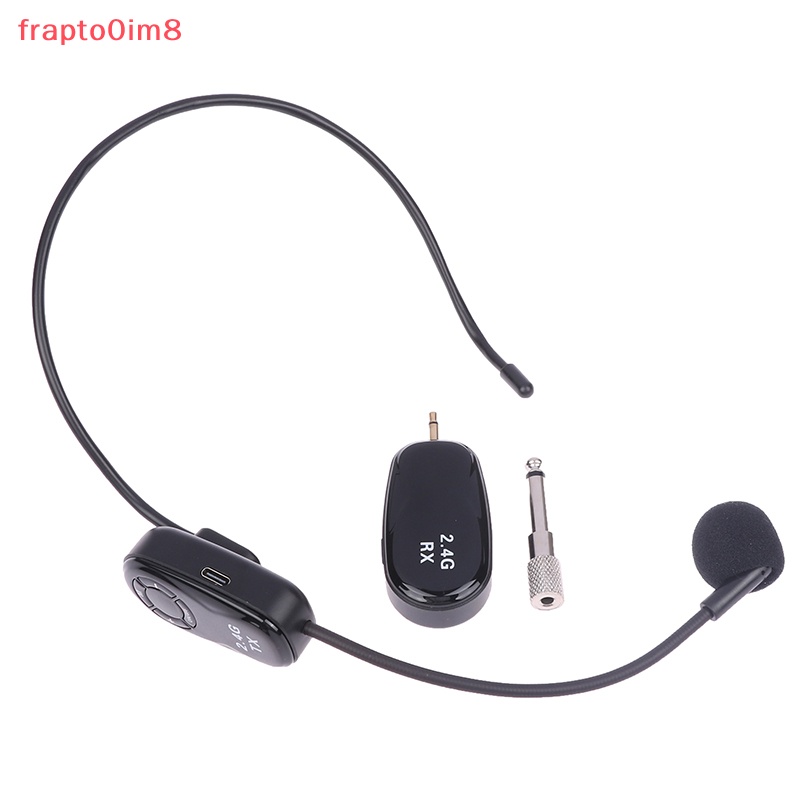Bộ phát micro không dây 2.4G Tai nghe có bộ thu cho bộ khuếch đại giọng nói mới