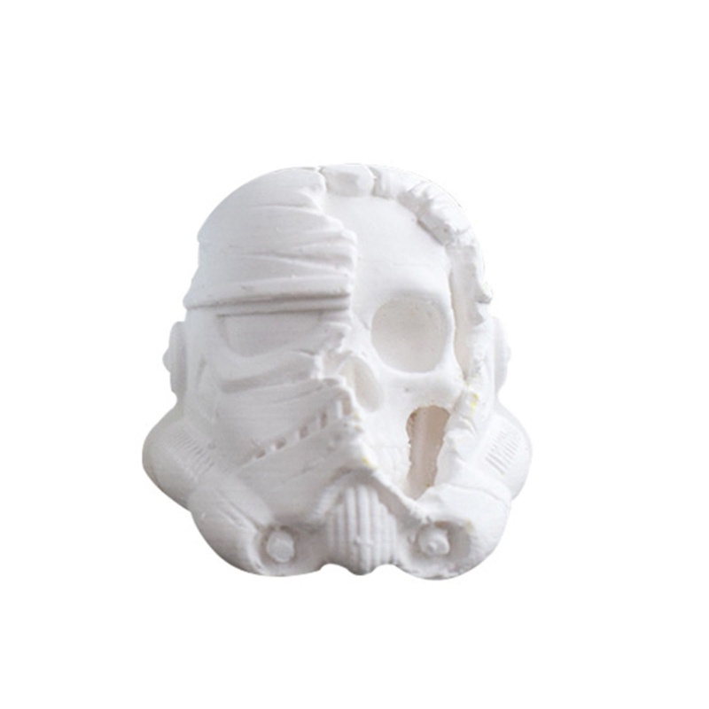 Khuôn Silicone Làm Nến Thơm Không Dính Hình Đầu Lâu
