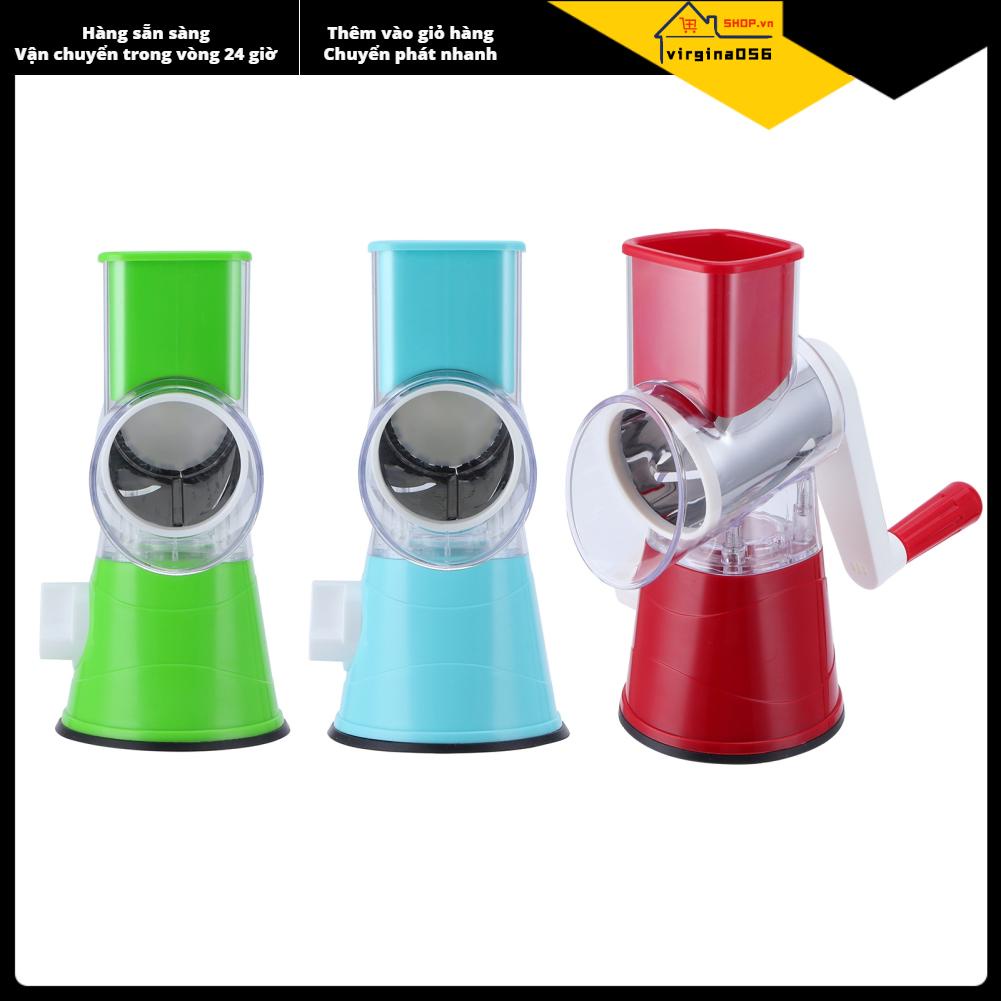 Virgina056 Hướng Dẫn Sử Dụng Máy Cắt Rau Củ Khoai Tây Cà Chua Xay Thịt Vật Nhà Bếp Cho Hàng Gia Đình