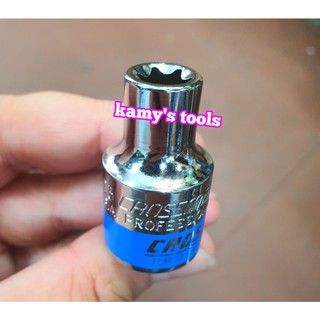 Đầu tuýp đầu khẩu E 1/2 inch Crossman E10 E11 E12 E14 E16 E18 E20 E22 E24