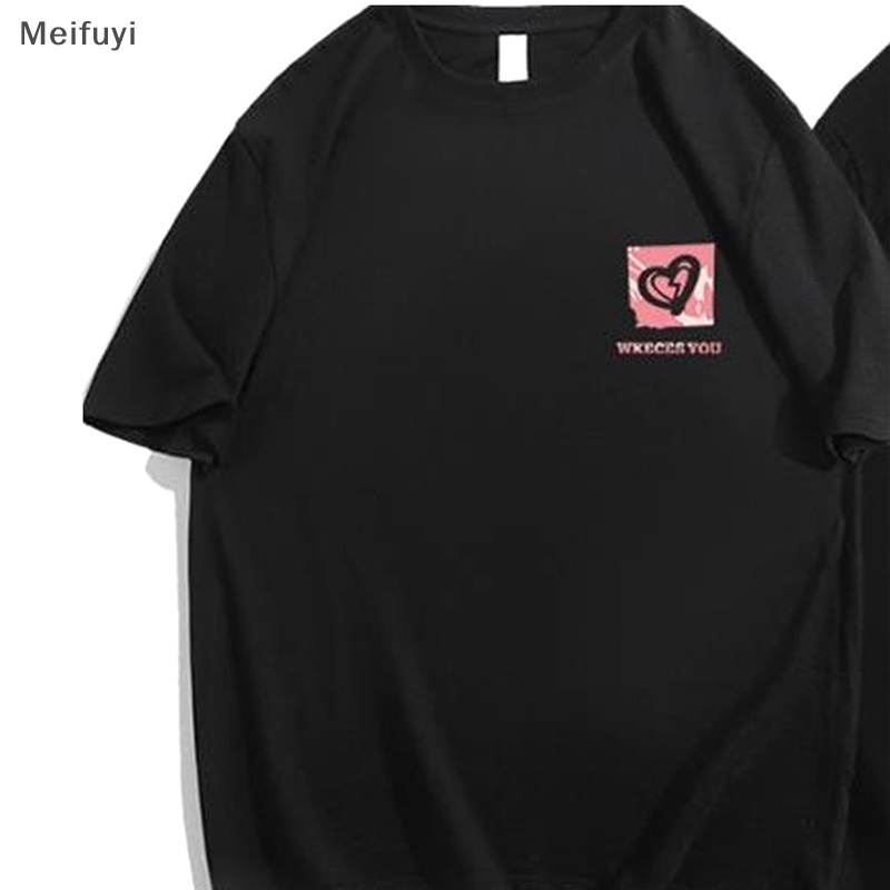 Áo Thun Tay Ngắn Dáng Rộng In Chữ Thời Trang Mùa Hè Cho Nữ