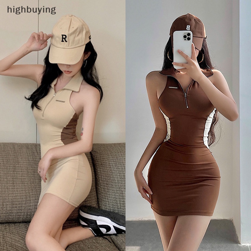 Đầm ôm Y2k Không Tay Hở Vai Thời Trang Quyến Rũ