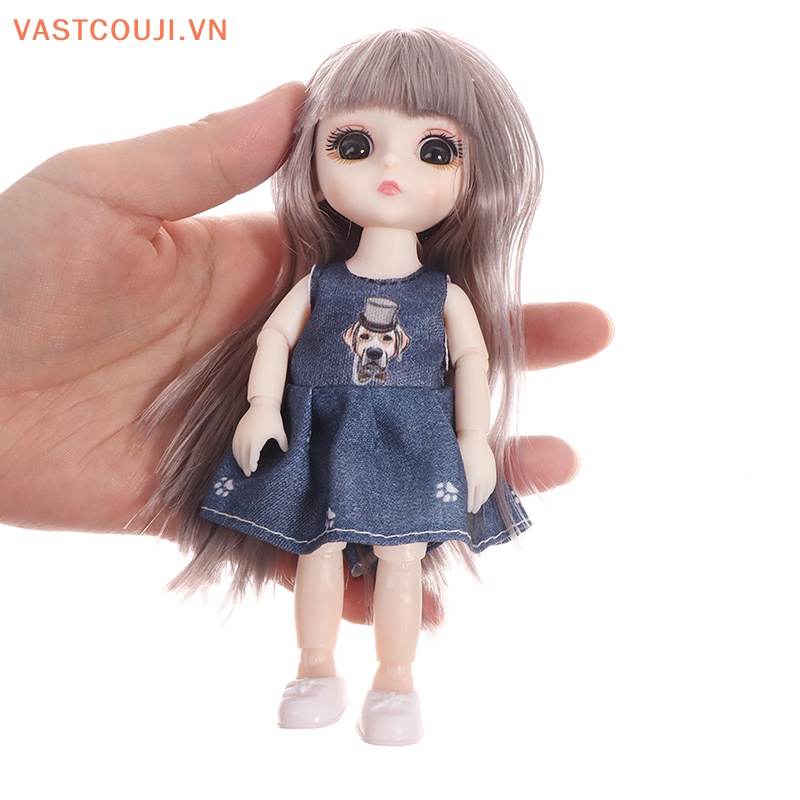 Búp Bê VASTJI 17cm 23 Có Thể Tháo Rời Với Mắt Nhấp Nháy