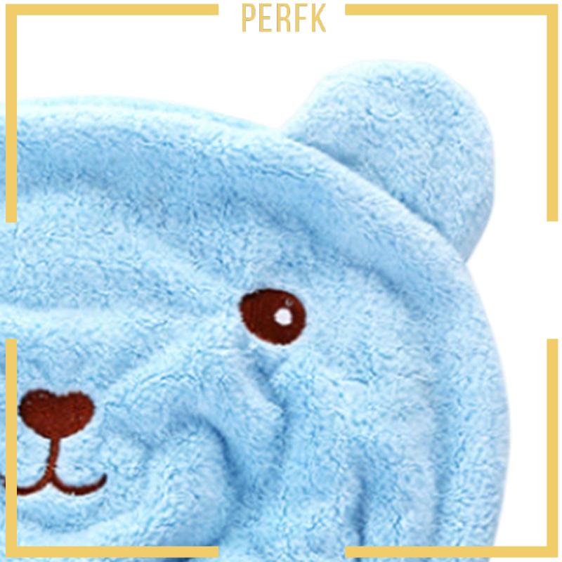 Mũ Tắm Trùm Đầu Giữ Khô Tóc Họa Tiết Hoạt Hình Dành Cho Khách Sạn / Nhà Tắm