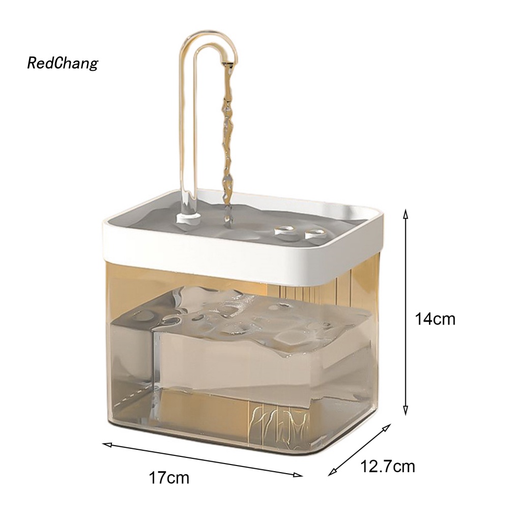 Rc ~ Đài Phun Nước Tự Động Lưu Thông Tuần Hoàn Lưu Lượng Cao Cho Thú Cưng Chó Mèo