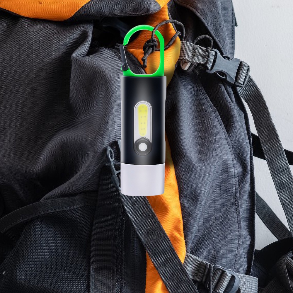 Móc Khóa Đèn Pin / Đèn Pin Cầm Tay Đa Năng Chống Thấm Nước Có Thể Sạc Lại Bằng Cổng USB