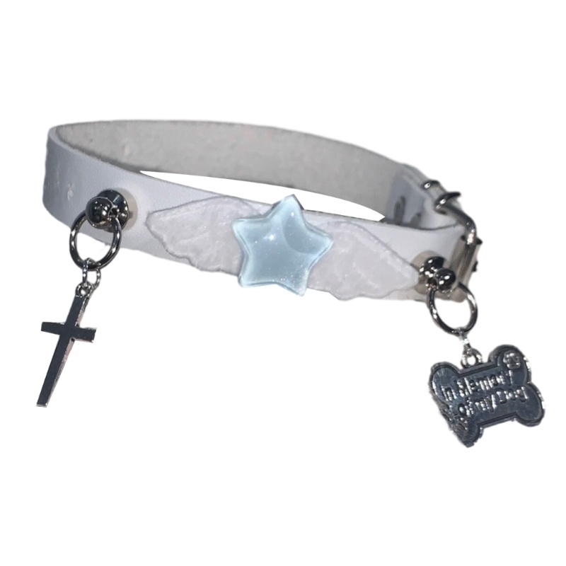 Vòng Cổ Choker Đính Đinh Tán Phong Cách Punk Hip Hop Y2K